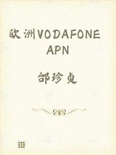 欧洲VODAFONE APN